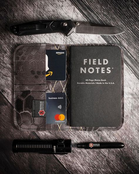 RAID FieldNotes Wallet - Soon...... as in 2days! Field Notes Wallet, Recycled Firefighter, Field Notes, Everyday Carry, Blackberry Phone, Book Pages, Wallet, Electronic Products, Quick Saves