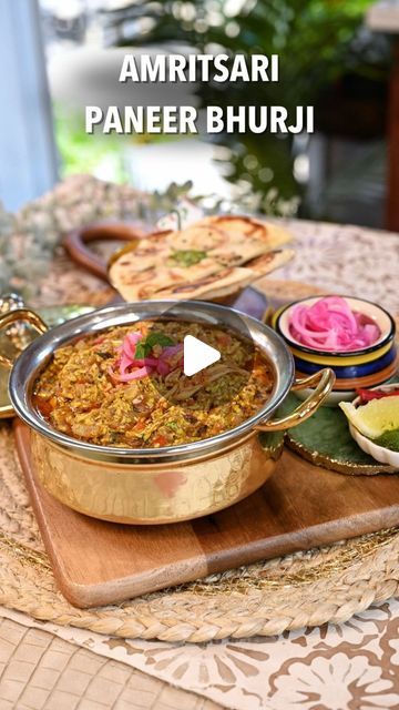 Nidhi Bothra on Instagram: "Amritsari Paneer Bhurji — with a fresh herby twist, this is the ultimate way to enjoy paneer inspired by my travels in Punjab! 🌱

With fresh herbs like mint, minimal spices, and super light with no cream, this is a must try! ✨

Detailed Recipe - https://naturallynidhi.com/amritsari-paneer-bhurji/

The clickable link for the full recipe is in my profile bio @naturallynidhi 💕

Comment below if you want a direct link to the recipe!🙌️

Ingredients

1 1/2 cup spinach , blanched
10 mint leaves
2 tbsp cilantro with tender stems
2 tbsp mustard oil
1 tsp cumin seeds
1/4 tsp asafoetida powder (hing)
2 tbsp besan (gram or chickpea flour)
1 large onions , finely chopped
5 cloves garlic , finely chopped
1 inch ginger , finely chopped
1 green chilies , finely chopped
2 med Asafoetida Powder, Paneer Gravy, Bhurji Recipe, Paneer Bhurji, Veg Curry, Cumin Seeds, Mustard Oil, Chickpea Flour, Red Chili Powder