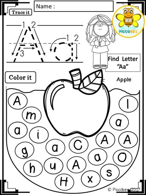 Free, Freebies, Pre-K, Kindergarten, First Grade, Pre-Primer, Primer, 1st Grade, Alphabet, Sight Words, Math. Free Printable Alphabet Worksheets, Alphabet Letter Worksheets, Pre K Worksheets, Letter Worksheets For Preschool, Printable Alphabet Worksheets, Abc Worksheets, Alphabet Worksheets Kindergarten, Kindergarten Letters, Alphabet Kindergarten