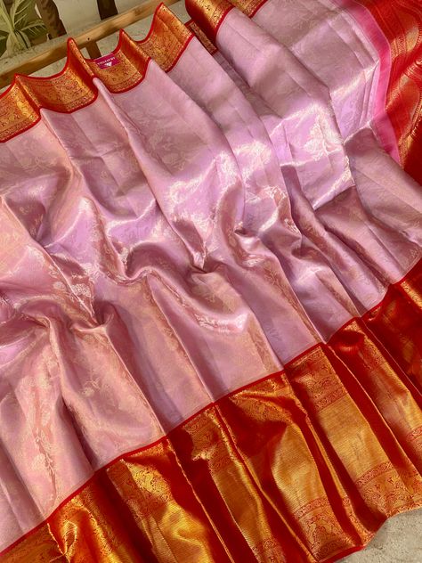 Baby Pink Kanjeevaram Saree, Baby Pink Pattu Saree, Bridal Sarees South Indian Kanchipuram, Latest Kanchi Pattu Sarees Wedding, Pattu Sarees Latest Collection, Pink Pattu Saree, Pattu Sarees Wedding, Marriage Outfit, Saree Color Combinations