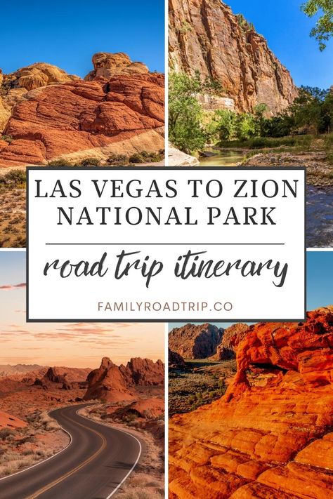 Speedy day trip or long journey with all the stops? Your complete Vegas to Zion road trip itinerary | Interesting stops to make Las Vegas to Zion | Best stops from Las Vegas Nevada to Zion National Park in southern Utah | familyroadtrip.co Nevada Arizona Utah Road Trip, Map Of Zion National Park, Las Vegas Road Trip National Parks, Las Vegas To Zion Road Trip, Southern Utah Road Trip, Zion National Park Itinerary, Las Vegas To Zion National Park, Vegas To Zion Road Trip, Utah National Parks Road Trip Itinerary