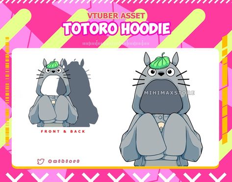 Totoro Hoodie, Cute Totoro, Twitch Streaming Setup, Chibi Sketch, Cartoon Songs, Shark Hoodie, Streaming Setup, Life Hacks Computer, Cute Shark