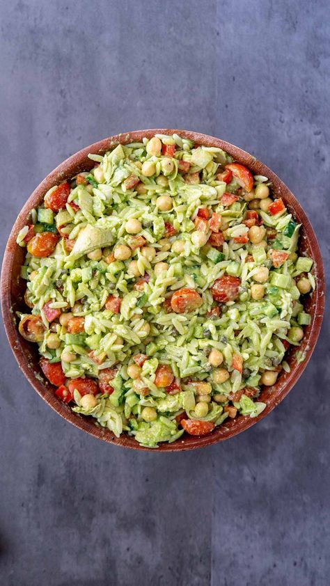 This pesto orzo pasta salad is a flavorful and wholesome dish that's perfect for any occasion. Made with fresh, nutrient-packed ingredients, it’s an easy pasta salad recipe that fits perfectly into a real food diet. Orzo Pesto, Pesto Orzo, Real Food Diet, Orzo Pasta Salad, Delicious Dinner Ideas, Pesto Pasta Salad, Easy Pasta Salad Recipe, Easy Pasta Salad, Pasta Salad Recipe