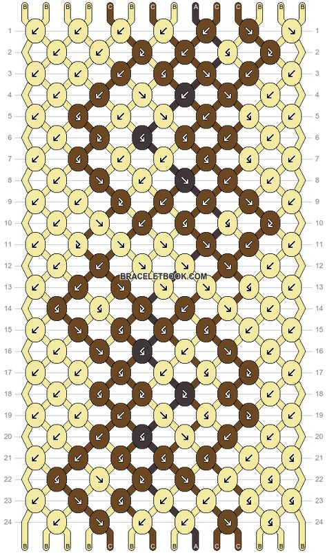 Bear Friendship Bracelet Pattern, Rat Friendship Bracelet Pattern, Fox Friendship Bracelet Pattern, Bird Friendship Bracelet Pattern, Bear Patterns, Bear Animal, 143087 Bracelet Pattern, Cool Friendship Bracelets, String Bracelet Patterns