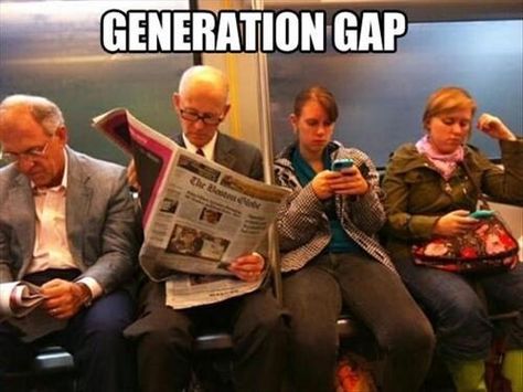 Generation Gap IRL Generation Gap, Clean Memes, Psychology Facts, Bones Funny, Funny Cute, True Stories, I Laughed, Online Marketing, Funny Jokes