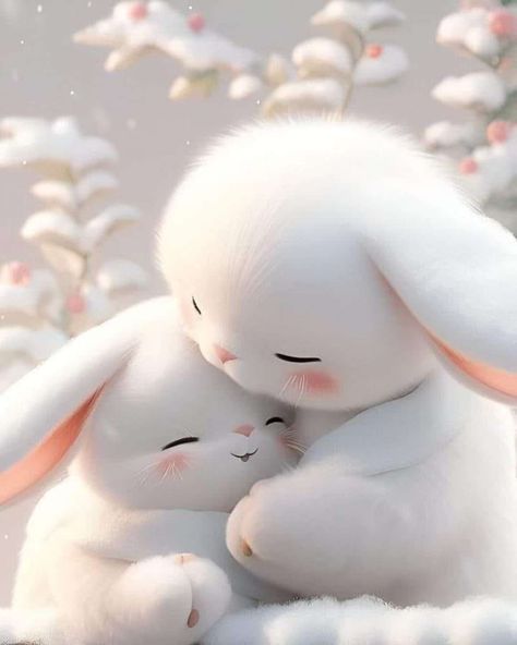 Eid Mubarik, Penguin Pictures, Rabbit Wallpaper, Cute Bunny Pictures, Whatsapp Wallpaper Cute, Cute Bunny Cartoon, Dragon Ball Painting, White Rabbits