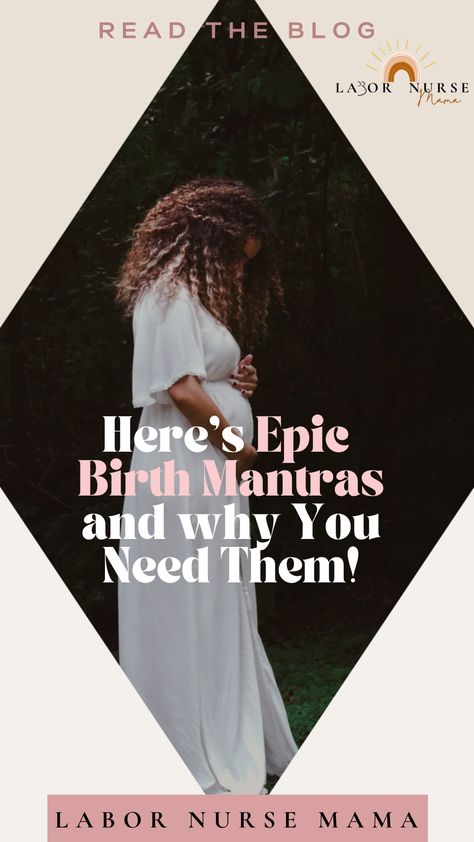 Birth Mantras? Why you ask. That's a great question mama! Your thoughts or rather your mindset AFFECTS your pregnancy, labor, and therefore, your birth. What you think about your surrounding, your body, and your ability matters more than you could imagine. Birth Mantras, Unmedicated Birth, Pregnancy Checklist, Stages Of Labor, Labor Nurse, Birthing Classes, Birth Affirmations, Pregnancy Labor, Birth Labor