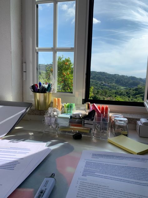 Law school exams Studying By The Window, Study Aesthetics, Outfit Boards, Study Sessions, Study Inspo, Study Areas, Study Desk, Window View, Studying Inspo