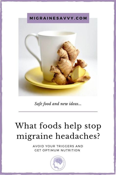 What foods help with migraine headaches? Almonds, anise, basil, ginger and chamomile can help. Migraines and food can be trial and error. Click here to find out which ones might help you too. @migrainesavvy #migraines #migrainehelp #headaches Migraine Smoothie, Foods For Migraines, Natural Migraine Relief, Migraine Diet, Migraine Help, Natural Remedies For Migraines, How To Relieve Migraines, Spiced Drinks, Migraine Attack