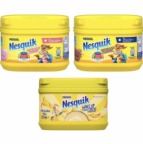 Nesquik Strawberry, Strawberry Nesquik, Banana And Chocolate, Strawberry Drinks, Snacks Ideas, Men Faces, Strawberry Chocolate, Chocolate Milkshake, Grocery Foods