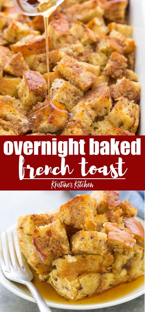 French Toast Casserole Pioneer Woman, Casserole French Toast, Make Ahead French Toast, Overnight French Toast Casserole, French Toast Bake Overnight, Healthy French Toast, French Toast Casserole Recipe, French Toast Casserole Easy, Baked French Toast Casserole