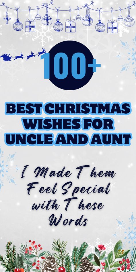 Merry Christmas wishes for uncle and aunt, heartfelt holiday greetings, family Christmas messages, thoughtful notes for relatives, special holiday wishes, festive greetings for uncle and aunt, Christmas cheer for family, loving holiday messages, seasonal greetings for relatives, holiday appreciation for uncle and aunt Merry Christmas Messages, Best Christmas Messages, Uncle Quotes, Festive Greetings, Best Christmas Wishes, Happy Holidays Wishes, Christmas Card Sayings, Christmas Card Messages, Merry Christmas Message