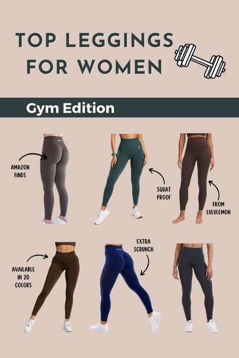 If you want to order one of the best but still cheap leggings then feel free to check out my list. I'm sure you'll find it there😊 #ad Gym Outfits For Women Leggings, Best Gym Leggings, Best Workout Leggings On Amazon, Best Workout Leggings For Women, Womens Best Leggings, Best Workout Leggings, Gym Outfits For Women, Best Leggings For Women, Workout Legging