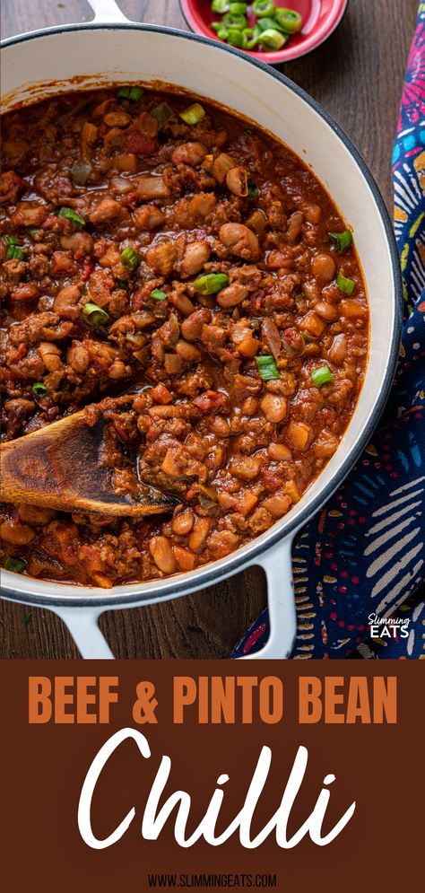 Beef And Bean Recipes, Chili With Pinto Beans Ground Beef, Pinto Bean Chili Recipe Ground Beef, Chili Pinto Beans Recipe, Beef And Bean Chili Recipes, Chili Recipe Pinto Beans, Mexican Chili Beans Recipe, Chili Beans Recipe Homemade, Dry Bean Chili