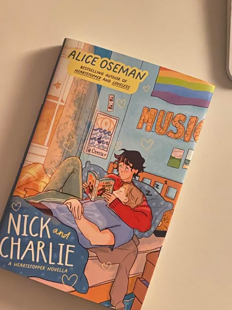 Lgbt Book, Nick And Charlie, I Need You Love, Alice Oseman, Gay Books, Movie Posters Minimalist, Strong Love, Book Suggestions, Book Collection