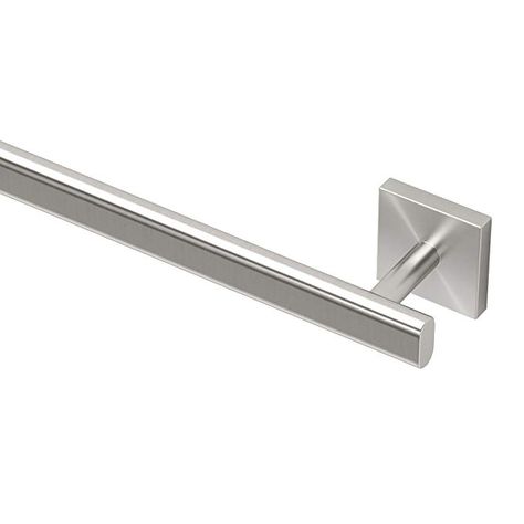 Gatco 4071 Elevate 18" Towel Bar, Satin Nickel Rack For Bathroom, Towel Holder Bathroom, Shower Towel, Bar Ring, Towel Bars, Bath Ideas, Towel Rack Bathroom, Stylish Bathroom, Half Bath