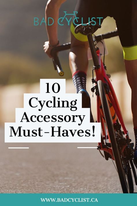 There are a few things in life that leave little room for discussion, but when it comes to cycling, things are a little clearer in some aspects – here’s a list of 10 cycling must-haves to ensure that you’re riding safely and comfortably! Cycling Tips, Cycling Gear, Cycling Accessories, Bike Accessories, Bike Ride, Mountain Biking, For Life, Must Haves, Cycling