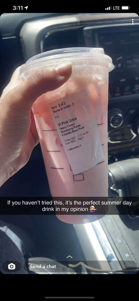 Starbucks Pink Drink With Heavy Cream, Starbucks Drinks To Wake Me Up, Pink Drink With Heavy Cream, Cute Breakfast Ideas, Cold Starbucks Drinks, Starbucks Orders, Iced Starbucks Drinks, Starbucks Menu, How To Order Starbucks