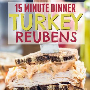 Quick & Easy Turkey Reubens Turkey Reuben, 15 Minute Dinners, Easy Cheap Dinners, Easy Turkey, Cheap Dinners, Easy Cheap, Chicken And Waffles, Quick Dinner Recipes, Waffle Recipes