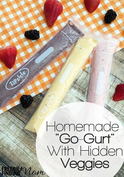 Go Gurt, Kids Homemade, Snacks For Kids, Hidden Veggies, Vanilla Greek Yogurt, Real Fruit, Fun Snacks For Kids, Good Healthy Snacks, Homemade Snacks