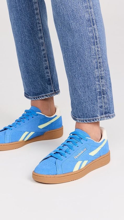 Reebok Club C Grounds UK Sneakers | Shopbop Reebok Logo, Round Toe Sneakers, Reebok Sneakers, Reebok Club C, Club C, Casual Sneakers Women, Reebok Shoes, Latest Sneakers, Sportswear Women