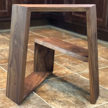 Modern Step Stool for Kids! : 8 Steps (with Pictures) - Instructables Step Stool For Kids, Modern Wooden Furniture, Stool Sample, Wood Step Stool, Diy Stool, Wooden Step Stool, Diy Shed Plans, Welcome To My House, Step Stool Kids