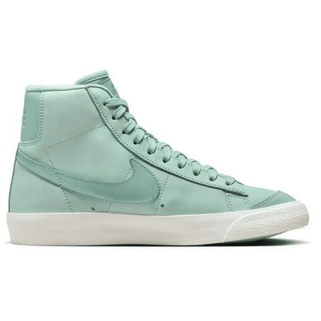 Women's Nike Blazer MID PRM MF Mineral/Mineral-Sail Shoes Size: 8.5.  Color: Green.  Gender: female.  Age Group: adult. Womens Nike Blazer, Nike Blazer Shoes, Blazer Shoes, Blazer Mid 77 Vintage, Nike Blazer Mid 77, Nike Blazers Mid, Nike Blazer Mid, Nike Air Max For Women, Blazer Mid