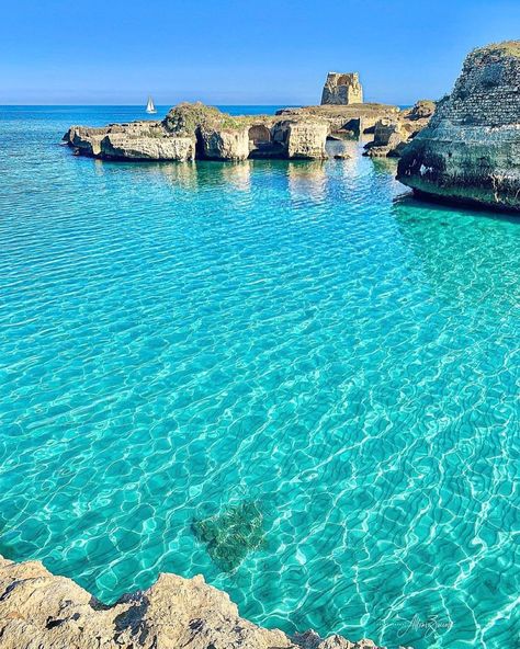 Roca Vecchia, Salento, Puglia in Italy 🌊 🇮🇹 ☀️ 📸 @alfonsz Saguaro National Park, Sonoran Desert, Sardinia, Puglia, Reign, National Park, National Parks, In Italy, Wonder