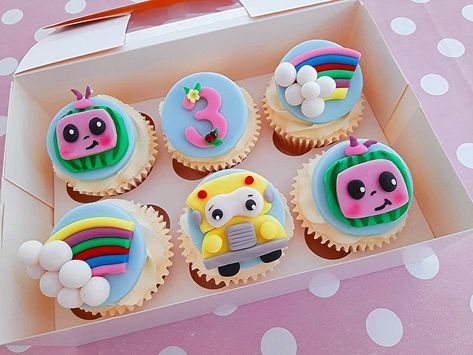 Cocomelon Cupcakes, Birthday Cakes, Cupcake, Birthday Cake, Cake, Birthday