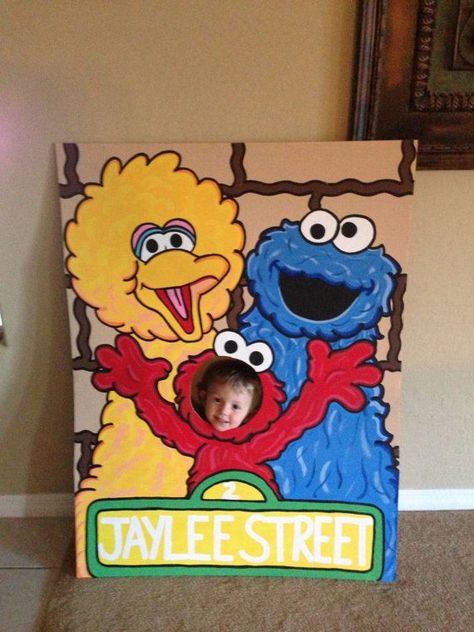 Lets Be Elmo Sesame Street 3 Character Photo Party Cut-Out Prop Standee Ernie Und Bert, Cookie Monster Party, Cookie Monster Birthday, Elmo Birthday Party, Sesame Street Birthday Party, Elmo Party, Sesame Street Party, Sesame Street Characters, Elmo Birthday