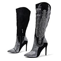 Check this out! Dress Boots For Women, Cowgirl Boots For Women, High Cowboy Boots, Coach Rain Boots, Knee High Cowboy Boots, Heels Fashion, Dress Boots, Cowboy Boots Women, Western Cowgirl