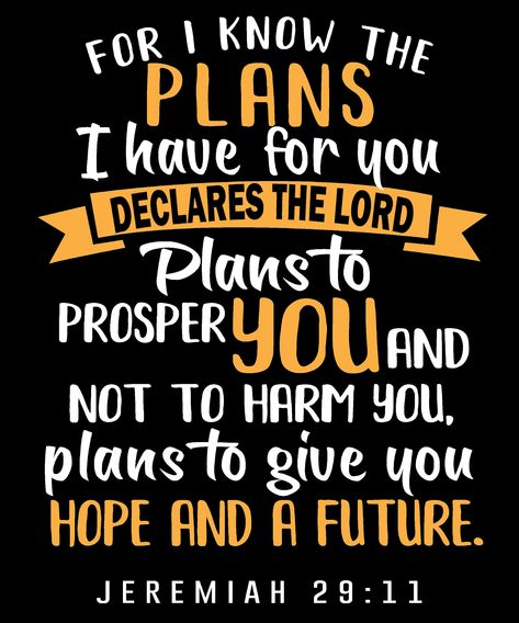 Bible Quotes Background, Popular Bible Verses, Christian Verses, Jeremiah 29, I Know The Plans, Inspirational Quotes God, Christian Bible Verses, Bible Verse Prints, Bible Verse Wall Art