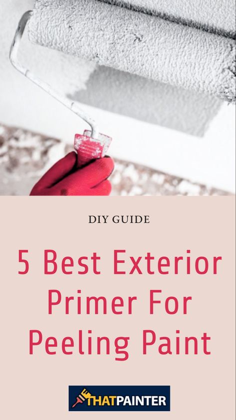 Peeling paint can be irksome, especially when it comes to redecorating the exterior of your home. An exterior primer for peeling paint can aid this problem so that repainting the exterior of your property is a stress-free experience. Painting Products, Wood Primer, Best Primer, Cabin Exterior, Paint Thinner, Peeling Paint, The Aesthetics, Outdoor Paint, Paint Can