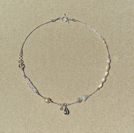 Silver bead bracelet