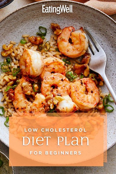 Low Cholesterol Meal Plan, Cholesterol Friendly Recipes, Healthy Meals And Snacks, Low Cholesterol Diet Plan, Week Of Healthy Meals, High Cholesterol Diet, Cholesterol Foods, Low Cholesterol Diet, Low Cholesterol Recipes