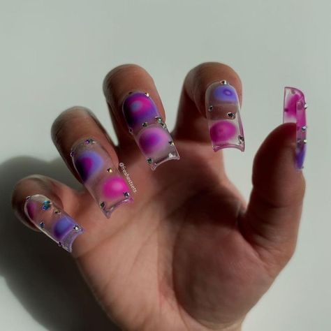 Full Cover Nail Tips, Drip Nails, Culture Magazine, Dope Nail Designs, Exotic Nails, Long Square Acrylic Nails, Flower Nail, Bling Acrylic Nails, Flower Nail Art