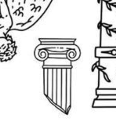 Greek Pillar Tattoo, Pillar Tattoo, Column Tattoo, Matching Tattoos, Tiny Tattoos, Traditional Tattoo, Tattoo Drawings, Small Tattoos, Tattoos For Guys