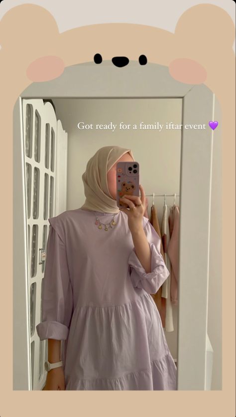 ig: husna.jolay / yt: husna jolay Husna Jolay, Muslim Aesthetic, Everyday Fashion Outfits, Muslim Book, Aesthetic Rooms, Iftar, Story Ideas, Modest Outfits, Cute Dresses