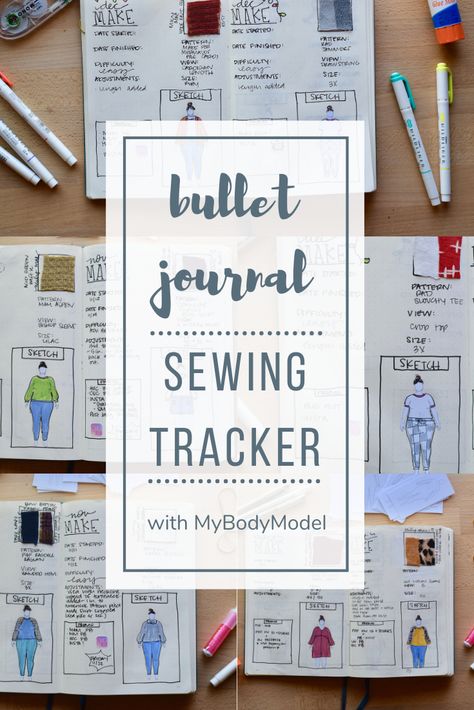 I’m so excited for my first blog with My Body Model and to show y’all how I use my personal croquis in my bullet journal sewing tracker for each month. Even though I use these pages after I sew, they could just as easily be used for planning pages that you incorporate throughout your monthly bullet journal spread. Model Croquis, Planner Sewing, Croquis Sketch, Sewing Planner, Sewing Journal, Sketch Box, Made For Mermaids, Craft Planner, Handmade Wardrobe