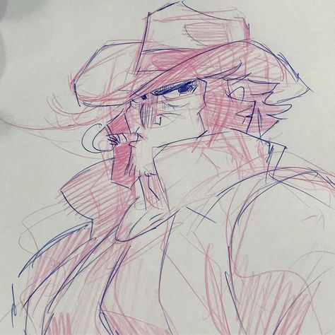 Cowboy Hats Reference, Feather Hat Drawing, Cowboy Hat Side Profile, Drawing Cowboy Hats, Cowboy Hat Reference Drawing, Cowboy Boots Reference, Cowboy Hat Side View, How To Draw Cowboy Hat, How To Draw A Cowboy Hat