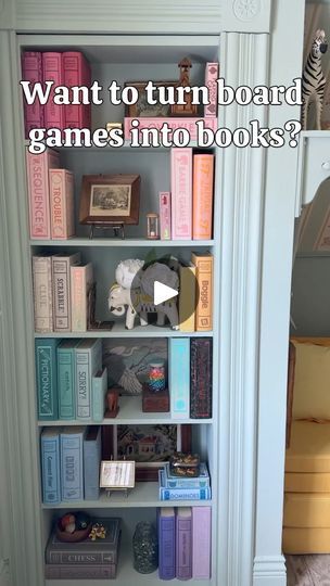 Board Games Storage, Board Game Storage Ideas, Game Storage Ideas, Sequence Game, Board Games Diy, Board Game Storage, Book Boxes, Chess Club, Game Storage