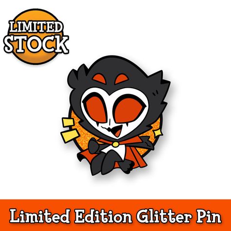 Dragon Born, Glitter Pin, Halloween Pins, Halloween 2023, Pin Image, Animated Cartoons, Helluva Boss, Diy Stickers, Hazbin Hotel