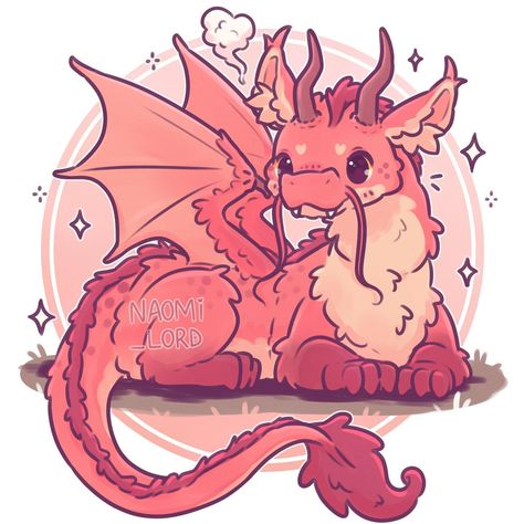 ✨🔥 it’s the final elemental dragon! Here’s fire! 🔥✨ As it’s the year of the dragon about to start I’ll have to think of some more dragony t… | Instagram Naomi Lord Art, Naomi Lord, Ewolucje Eevee, Chibi Dragon, Elemental Dragons, Cute Dragon Drawing, Cartoon Dragon, Dragon Sketch, Cute Animal Drawings Kawaii