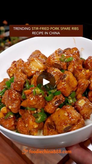 106K views · 2.4K reactions | Trending stir-fried pork spare ribs recipe in China. Do u want to try? #recipe #cooking #chinesefood #pork #rib #meat | foodiechina888 | foodiechina888 · Original audio Pork Spare Ribs Recipe, Spare Ribs Recipe, Pork Spare Ribs, Rib Meat, Pork Stir Fry, Garlic Chicken Recipes, Ribs Recipe, Spare Ribs, Fried Pork