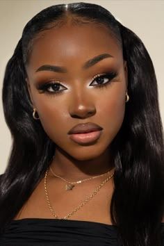 Simple Makeup Looks For Work, Black Women Makeup Looks, Makeup Looks For Black Women, Natural Makeup For Black Women, Office Makeup, Makeup Mistakes, Black Women Makeup, Black Makeup, Women Makeup