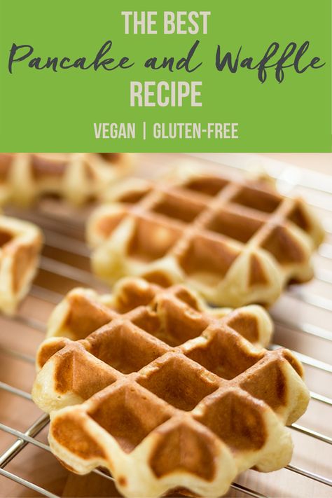 Vegan Gluten Free Waffle Recipe, Gf Vegan Waffles, Gluten Free Vegan Waffles, Gluten Free Vegan Breakfast Recipes, Vegan Gluten Free Waffles, Gluten Free Vegan Pancakes, Vegan Waffle Recipe, Gf Waffles, Vegan Gluten Free Pancakes