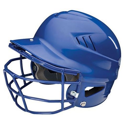 Basis for Augmented reality baseball helmet. (replace wire cage with plexi shield. Fsu Baseball, Baseball Drawings, Softball Helmet, Combat Helmet, Basketball Information, Cool Motorcycle Helmets, High Tech Design, Baseball Helmet, Batting Helmet