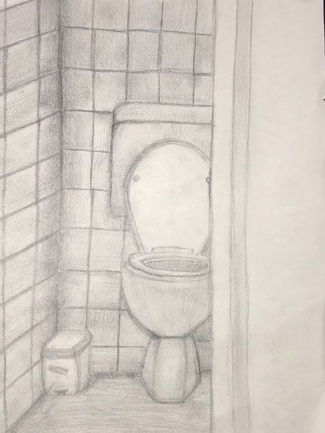 Toilet Sketch, Toilet Drawing, Fun Time, Drawing Sketches, Good Times, Sketch Book, Sketch, Male Sketch, Drawings