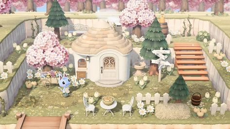 Acnh Happy Home Paradise, Happy Home Paradise, Backyard Animals, Happy Home Designer, Inspiration Board Design, Animal Crossing Pocket Camp, Cute House, Animal Crossing Qr, Happy Home