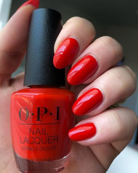 Lipstickinthemorning on Instagram: "OPI Rust & Relaxation . From the new fall 2022 collection. A beautiful deep reddish orange. This is almost a one coater, great pigmentation. This is 2 coats with topcoat. @opi @1stladyofcolors #opi #opifallwonders #opifall2022 #opifall #opirustandrelaxation #rustandrelaxation #orangenails #fallwonders" Reddish Orange Nails, Opi Fall, Opi Nail Polish Colors, Opi Nail Colors, Opi Nail Polish, Reddish Orange, Orange Nails, Opi Nails, Fall 2022